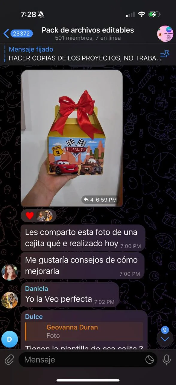 Proyecto realizado con las plantillas