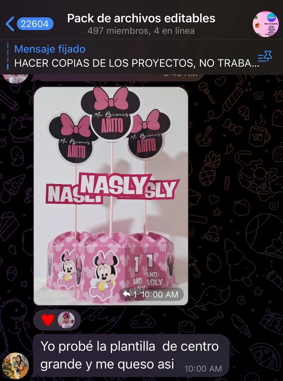 Resultado compartido por una compradora